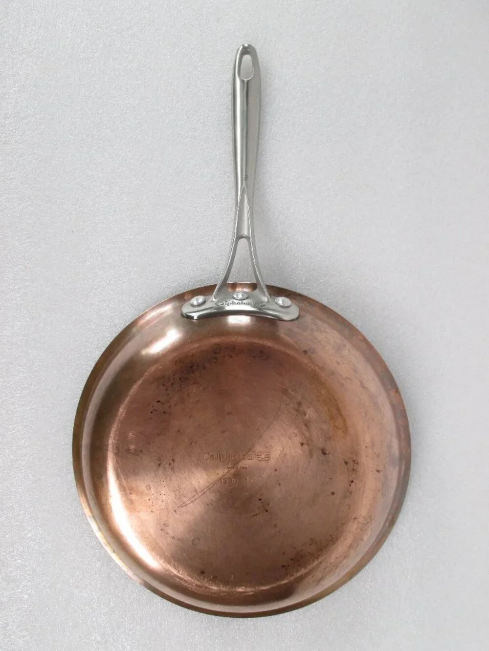 3 PC SET OF CALPHALON TRI-CLAD COPPER COOKWARE